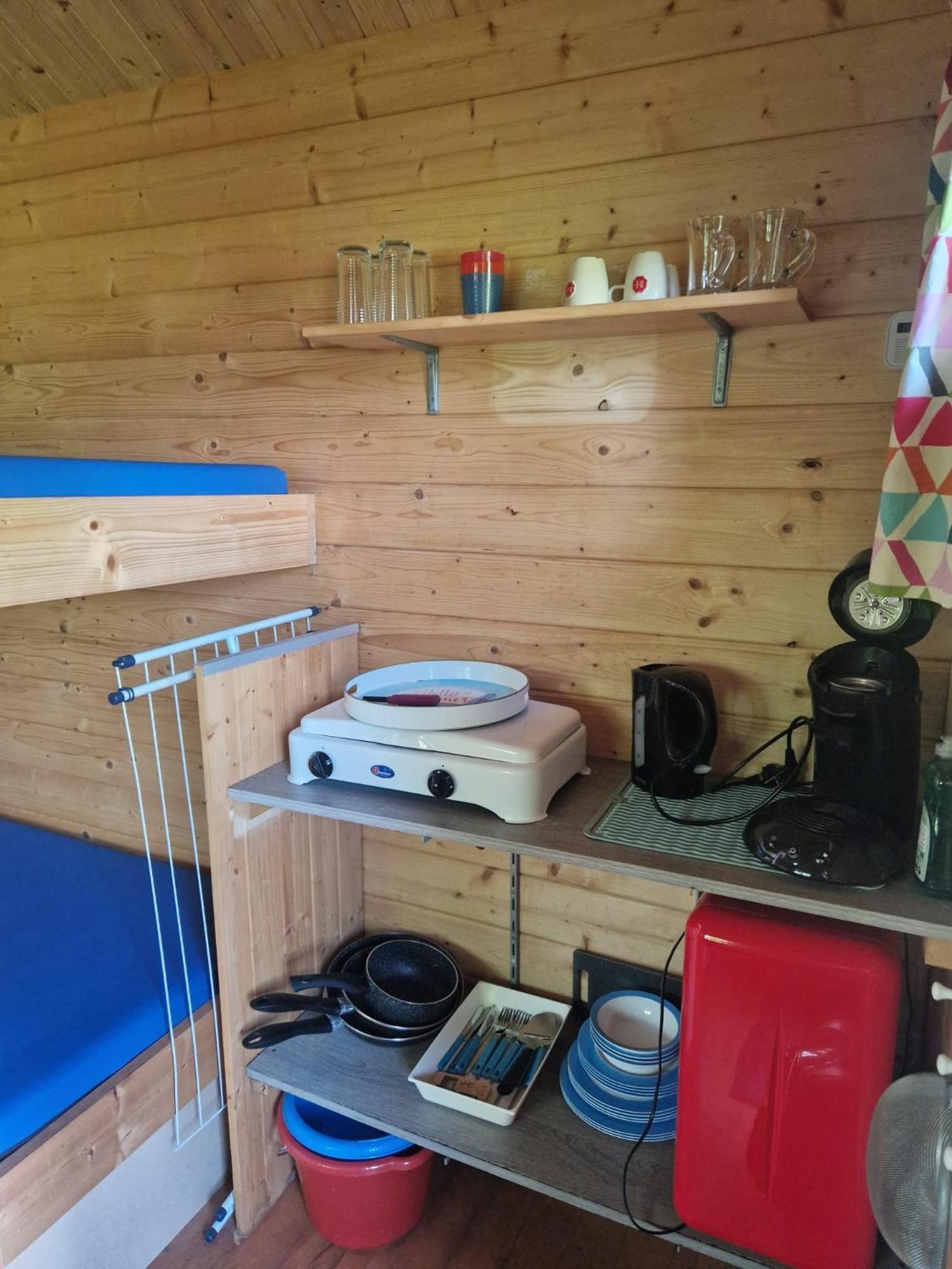Camping Alkenhaer Appelscha Blokhut Basic Exterior foto